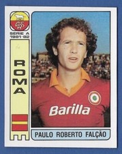 FIGURINA CALCIATORI PANINI 1981/82 - REC/REMOVED - N.254 FALCAO - ROMA