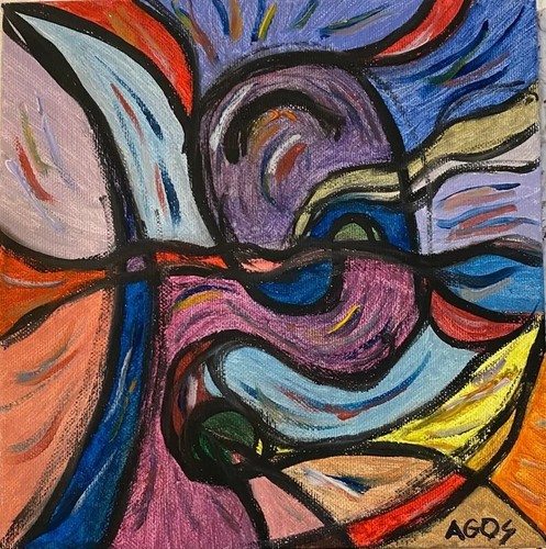 Quadro dipinto olio - dipinto, su
