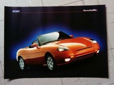 FIAT BARCHETTA PICTURE POSTER