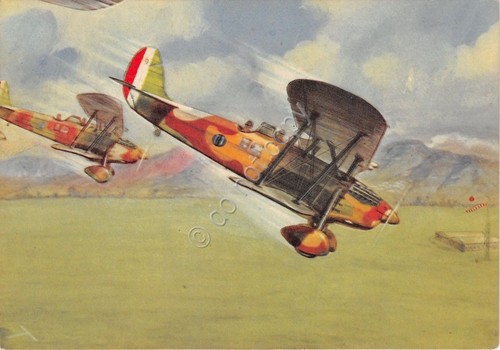 Cartolina illustrata arma - -,