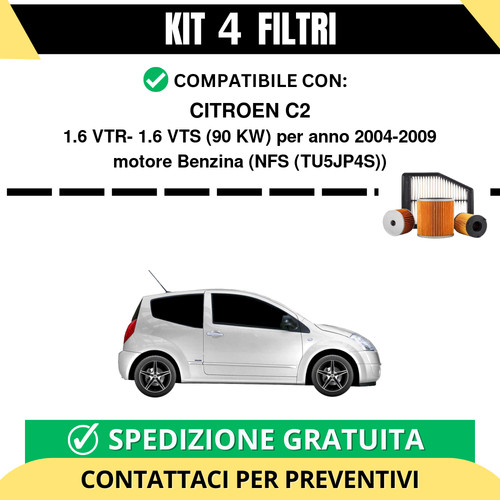 Kit filtri risparmio per - 4,