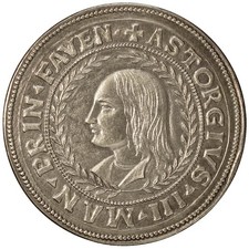 Medaglia Astorgio III Manfredi, Signore di Faenza, Banca del Monte CaRisp Faenza
