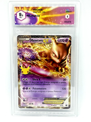 Pokemon graad mewtwo ex - 9,5,