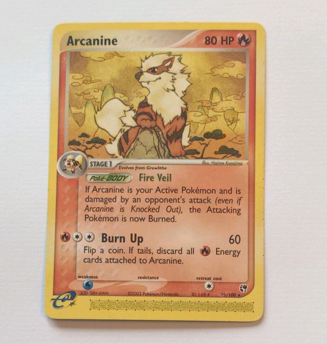 Arcanine 100 rare sandstorm - 15/100,