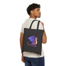 Borsa tote illustrazione drago - tote,
