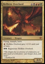 MTG HELLKITE OVERLORD PLAYED - SIGNORE SUPREMO DEI NIBBI INFERNALI - ALA