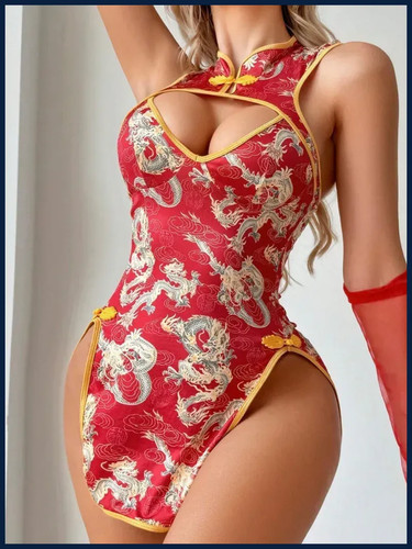 Affascinante abito sexy - abito,