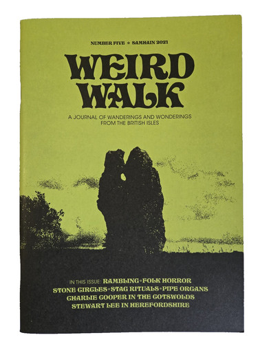 Weird walk zine issue - zine,