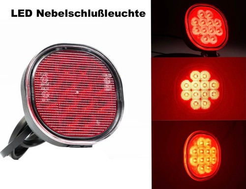Led retronebbia rimorchio auto - led,