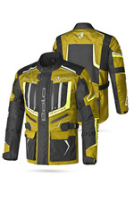 Bela Watson Touring Giacca da motociclista Giacca CE Nera/Marrone/Amarillo/Bianc