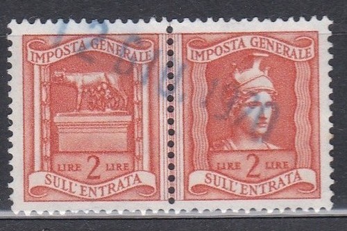 Italia 1959 marca da bollo - italia,
