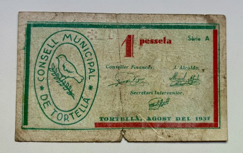 Billete local municipal - billete,