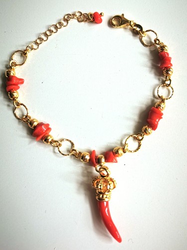 Bracciale argento placcato - bracciale, in