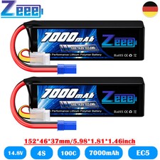 2x Zeee 4S Lipo batteria