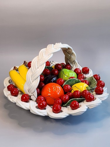 Capodimonte frutta ceramica - capodimonte,