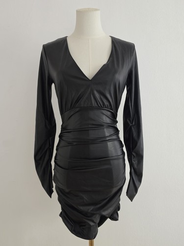 Pinko abito ecopelle - pinko,