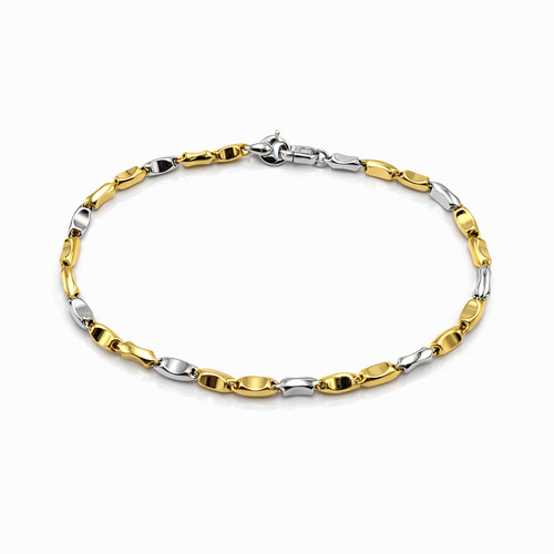 Bracciale argento 925 oro - bracciale,