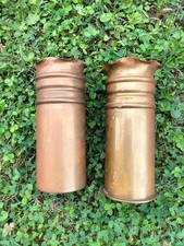 Ww1 Coppia 77mm Trench Art Grande Guerra