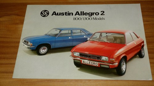 Catalogue austin allegro de - catalogue,