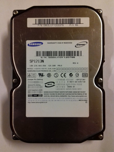 Samsung spinpoint sp1213n - samsung,
