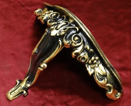 Console barocco nera oro - console,