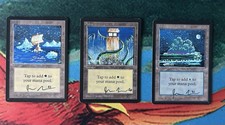 MTG Magic - Beta Plains - Altered and Signed by original artist Jesper Myrfors