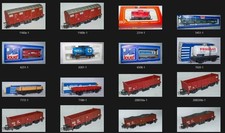 vari vagoni merci H0 del