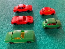 CINQUE MODELLINI AUTO LANCIA FULVIA HF, FIAT 500