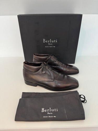 Berluti bottines chukka - bottines, cuir