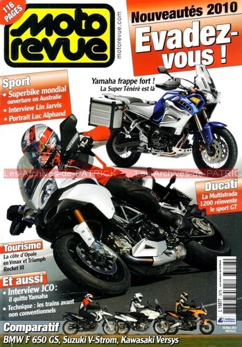 Moto revue 3878 ducati 1200 - moto,