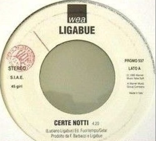 Luciano ligabue certe notti - luciano,