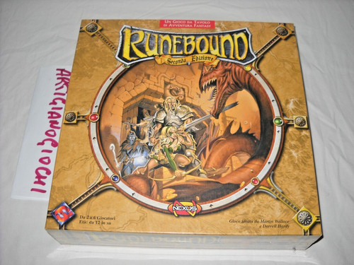 Runebound seconda edizione - edizione,