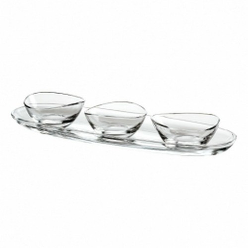 Set coppette vetro con - coppette,