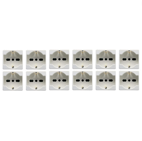 Presa schuko bivalente - schuko,