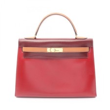 HERMES Kelly 32 Tricolore