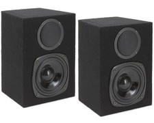 ?? CASSE STEREO MONITOR STUDIO PASSIVI ALTOPARLANTI SCAFFALE 120W X 2 ??