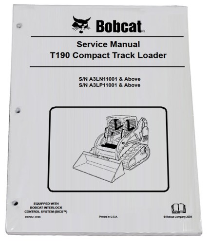 Bobcat t190 track loader - t190,