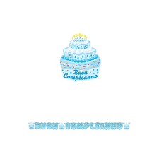 Festone Scritta Cartoncino