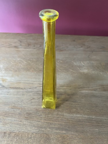 Yellow handmade tall - handmade,
