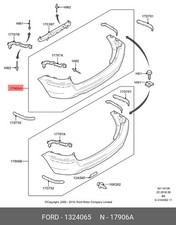 PARAURTI BUMPER POSTERIORE