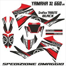 YAMAHA XT 660 R e X modello fiancatina radiatore grossa in kristal TRIBUTE black