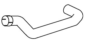Tubo scarico adatto man - tubo,