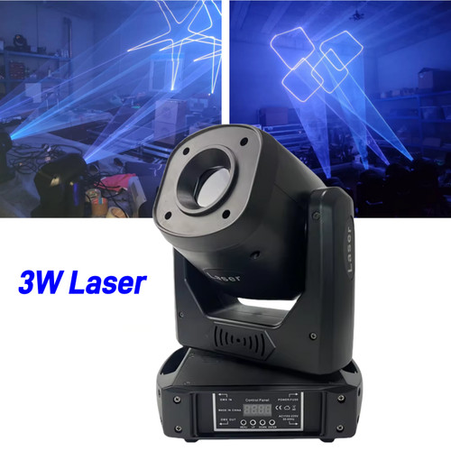 Luce scena rgb colore - 3w,