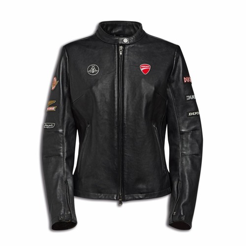 Giacca moto pelle donna - in,