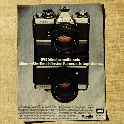 Minolta reflex 1978 - minolta,