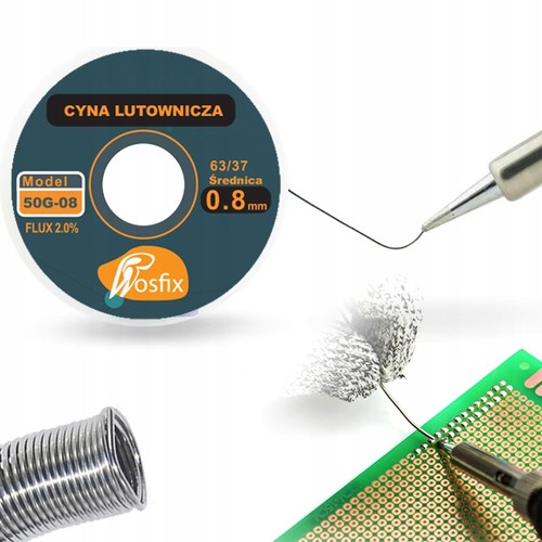 Saldatura rosfix sn63pb37 8 - rosfix,