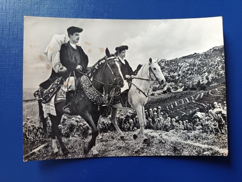 12457 cartolina costumi sardi - 12457,