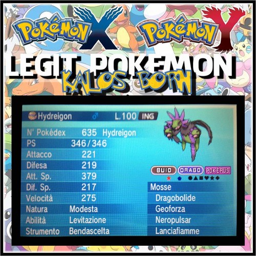 Legit pokemon team - x,