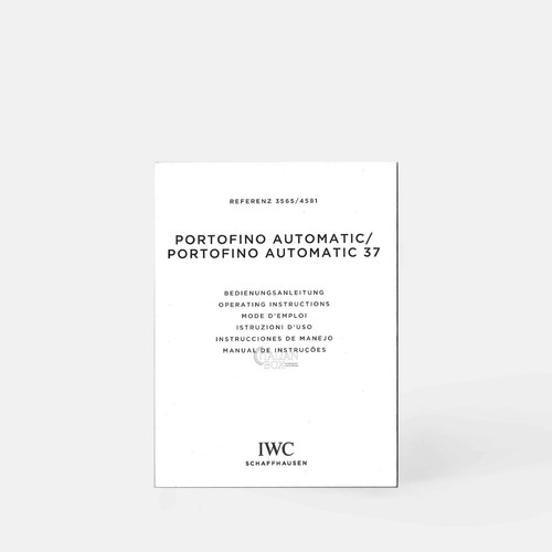 Iwc booklet portofino - iwc,
