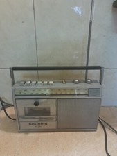 RADIO REGISTRATORE A CASSETTE GRUNDIG RR240 VINTAGE - LEGGI BENE  -come foto-